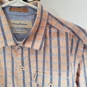 Tommy Bahama Island Modern Fit Linen Shirt - M